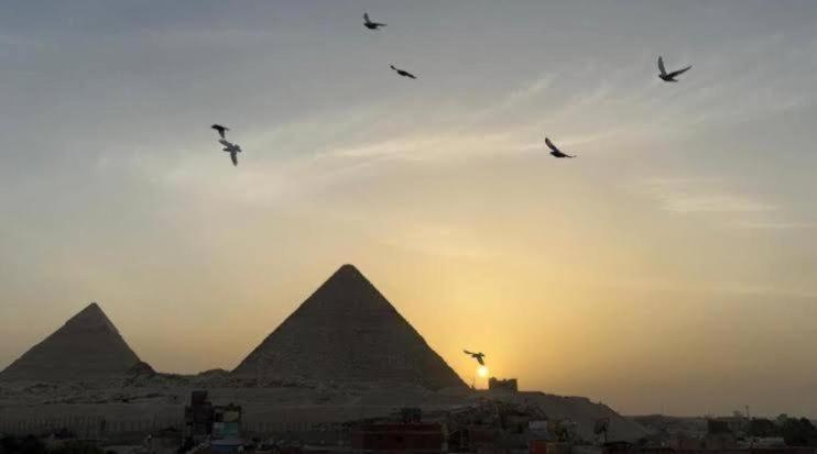 Mak Pyramids View Hotel Kafret el-Gabal Kültér fotó